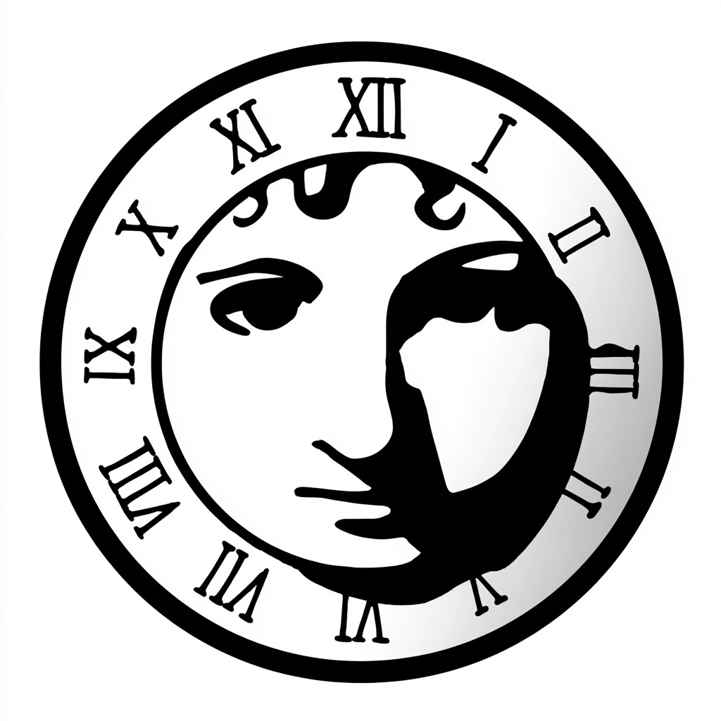 Clock face image