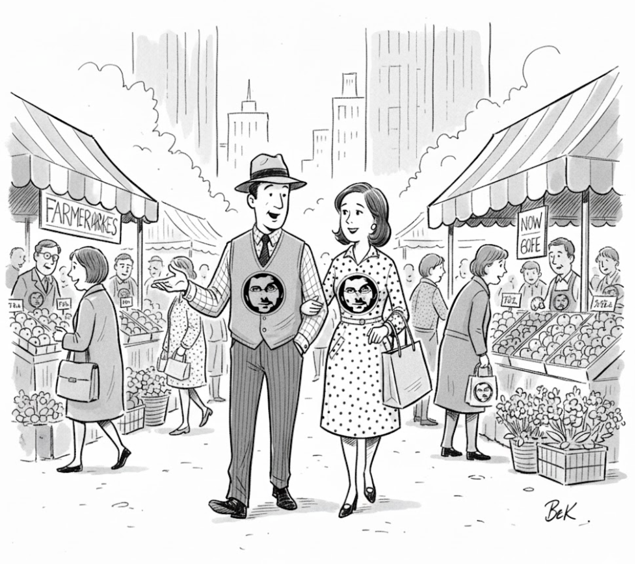 I Just Feel Like Everyone Is Wearing Faces This Year!